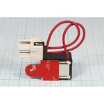 Излучатель звука магнитоэлектрический с генератором 30x21x21m45мм, ~220VAC; згм 30x21x21m45\~220VAC\