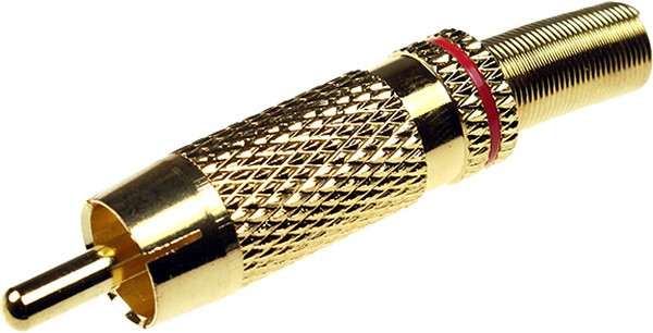 RP-226G (красный), Штекер RCA (зол.)
