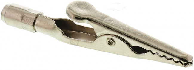 BU-60TBO, Crocodile Clip, Nickel-Plated Steel Contact, 10A BU-60TBO, Crocodile Clip, Nickel-Plated Steel Contact, 10A