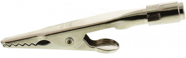 BU-60TBO, Crocodile Clip, Nickel-Plated Steel Contact, 10A BU-60TBO, Crocodile Clip, Nickel-Plated Steel Contact, 10A