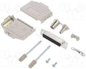 DPPKM-25FSSL, Разъем D-Sub; PIN: 25; "мама"; прямой; пайка; на п DPPKM-25FSSL, Разъем D-Sub; PIN: 25; "мама"; прямой; пайка; на п