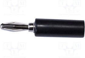 BU-00243-0, Test Plugs &amp; Test Jacks Black Solderless Banana Plug