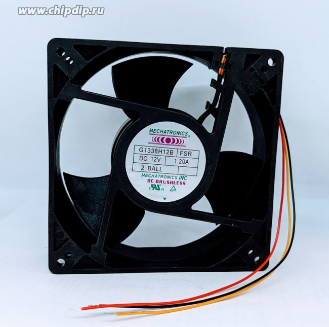 Вентилятор Mechatronics G1338H12B-FSR 127X38 12V 1.2A
