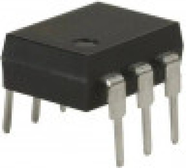 AQV104, МОП-транзисторное реле, SPST-NO (1 Form A), DC, 400 В, 180 мА, DIP-6, Сквозное Отверстие