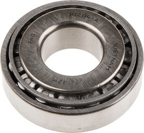 30204-A 20mm I.D Taper Roller Bearing, 47mm O.D