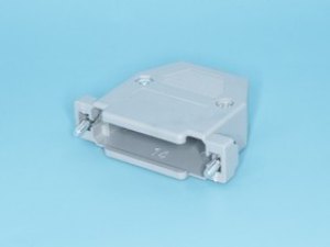 DP-25C-G, Корпус разъема D-SUB 25 контактов, серый, тип 2 DP-25C-G, Корпус разъема D-SUB 25 контактов, серый, тип 2