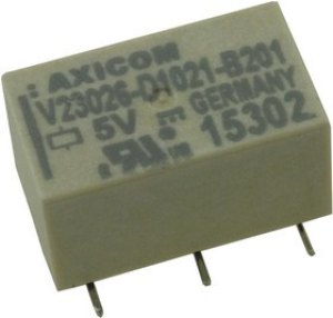 V23026D1021B201*X020, Low Signal Relays - PCB 5VDC Non-latching 1 coil lead-free