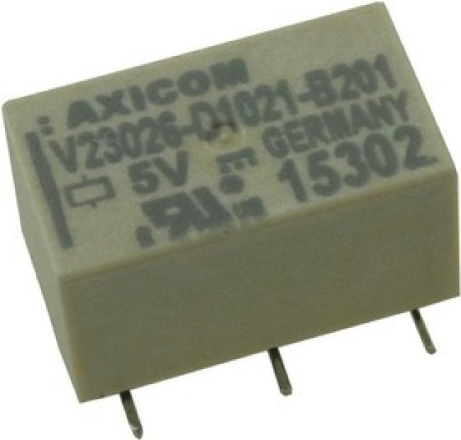 V23026D1021B201*X020, Low Signal Relays - PCB 5VDC Non-latching 1 coil lead-free V23026D1021B201*X020, Low Signal Relays - PCB 5VDC Non-latching 1 coil lead-free