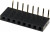 PBS-14R, гнездо на плату шаг 2.54мм 1x14 угловое (114-A-SR14G) PBS-14R, гнездо на плату шаг 2.54мм 1x14 угловое (114-A-SR14G)