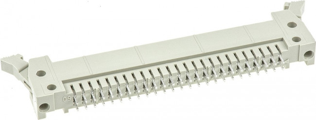 09185506904, Conn Ejector Header HDR 50 POS 2.54mm Solder ST Top Entry Thru-Hole Carton