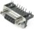 DRB- 9FA (DS1037-9F), Розетка 9 pin на плату 7.2мм
