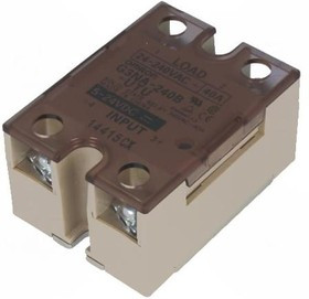 G3NA-240B-UTU DC5-24, Твердотельное реле, SPST-NO, 40 А, 264 В AC, Панель, Винт, Переход Через Нуль