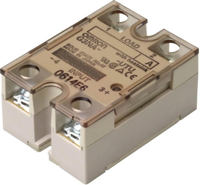 G3NA-240B-UTU DC5-24, Твердотельное реле, SPST-NO, 40 А, 264 В AC, Панель, Винт, Переход Через Нуль