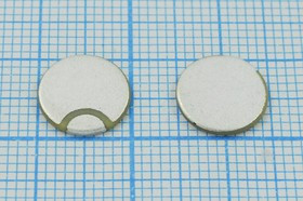 Пьезоэлемент ультразвуковой, размер 10 x 1.0, форма диск, частота 2.0МГц, модель AW5Y10100A