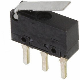 AV4424J, Микропереключатель SNAP ACTION, с рычагом, SPDT, 0,5A/30ВDC