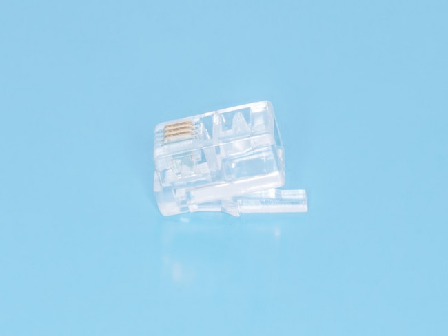 TP-4P4C, Вилка RJ-10, 4P4C