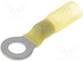 ST-083/Y-T, Кольцевой, M6, d6,5мм, 4-6мм2, обжим, на провод, желтый, 150°C ST-083/Y-T, Кольцевой, M6, d6,5мм, 4-6мм2, обжим, на провод, желтый, 150°C