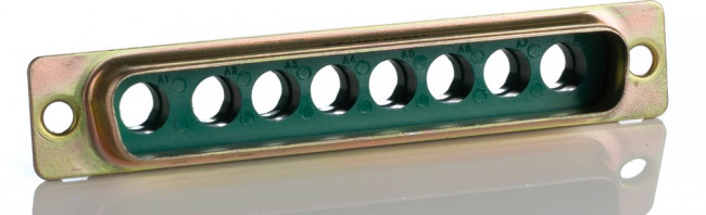 DCM8W8PN, D SUB HOUSING, PLUG, DC-8W8, 8POS