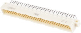 384617 / 384617-E, PRESS 64 Way 2.54mm Pitch, Type C Class C2, 3 Row, Right Angle DIN 41612 Connector, Plug 384617 / 384617-E, PRESS 64 Way 2.54mm Pitch, Type C Class C2, 3 Row, Right Angle DIN 41612 Connector, Plug