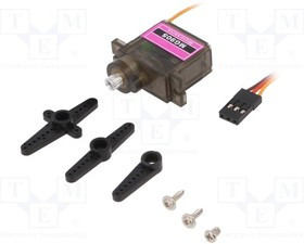 OKY8006, Двигатель: сервомеханизм, 4,8-6ВDC, micro, цифровой, 13,4г, металл