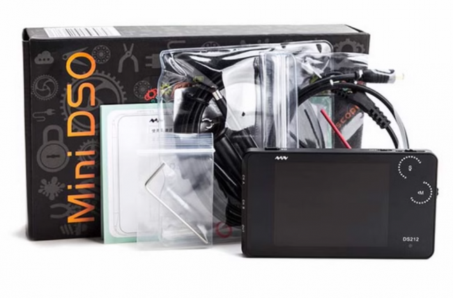 Карманный цифровой осциллограф MiniDSO DS212 двухканальный