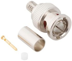 031-70546-12G, Conn BNC 0Hz to 12GHz 75Ohm Crimp ST Cable Mount PL Gold Bag 031-70546-12G, Conn BNC 0Hz to 12GHz 75Ohm Crimp ST Cable Mount PL Gold Bag