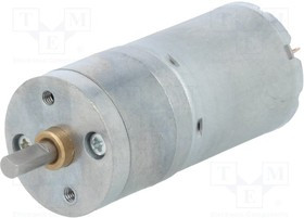 POLOLU-3204, Двигатель: DC, с редуктором, HP, 12ВDC, 5,6А, Ось: D профиль, 34: 1