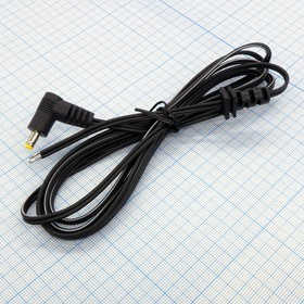 штекер 4.0 угловой с шнуром 1.8М, штекер питания с кабелем