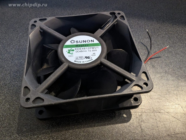 Вентилятор Sunon KDE4812PMV1 DC 48V 10.8W 120x38 2pin