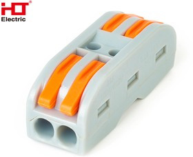 081-19-020, Соединительная проходная клемма 2 полюс СК 412-2 (0.4-2.5мм² и 0.5-4.0мм²) HLT 081-19-020, Соединительная проходная клемма 2 полюс СК 412-2 (0.4-2.5мм² и 0.5-4.0мм²) HLT