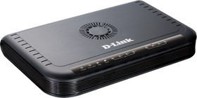 DL-DVG-5004S/D1A, Шлюз SIP VoIP 4хFXS, 4xLAN 10/100, 1xWAN 10/100, роутер