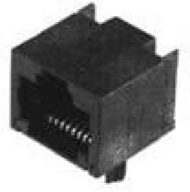 5406508-4, Modular Connectors / Ethernet Connectors INV MJ1X1LED Y/G ZIF