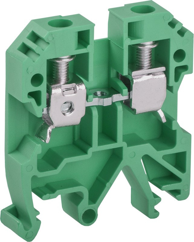 Клемма винтовая КВИ-6кв.мм зел. IEK YZN30-006-K06 Клемма винтовая КВИ-6кв.мм зел. IEK YZN30-006-K06