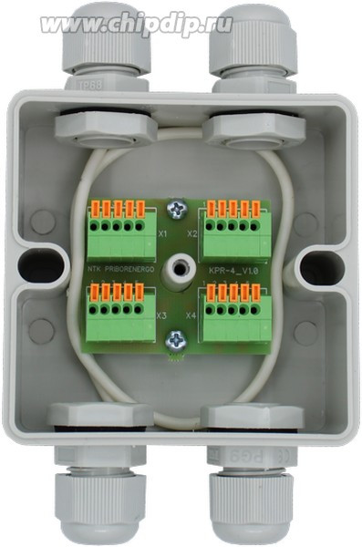 Разветвитель интерфейса rs 422/485 ПР-4 IP65 исп. 2