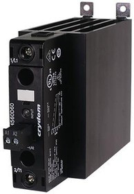 DR4560D45P, DR45 Series Solid State Relay, 45 A Load, DIN Rail Mount, 600 V ac Load