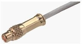 11_MMCX-50-1-2/111_OE, RF Connectors / Coaxial Connectors MMCX straight cable plug(m)