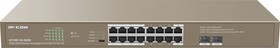 Неуправляемый Коммутатор IP-COM G1118P-16-250W 16 GE+SFP Ethernet с 16-Портовым PoE