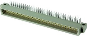 09 02 164 7921, Разъем DIN 41612, Серия Type B, 64 контакт(-ов), Штекер, 2.54 мм, 2 ряда, a + b 09 02 164 7921, Разъем DIN 41612, Серия Type B, 64 контакт(-ов), Штекер, 2.54 мм, 2 ряда, a + b