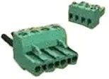 20020007-G021B01LF, Pluggable Terminal Blocks 2P PLUGGABLE PLUG FLANGE, 5.00mm PITCH