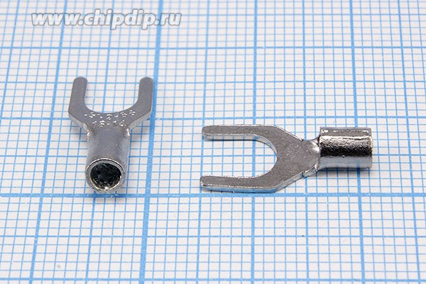 Клемма"U" d 5,2, 1,5-2,5S, Cu луженая, обжимная, dхв2,2; №10272 клемма"U" d 5,2\\S1,5~2,5\Cu луж\\\\dхв2,2