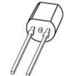 KTY81/120,112, Датчик температуры -55…+150°C, Rпри25°C=1кОм±2%, [SOD-70]