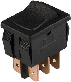 GRS-4023A-1300, Rocker Switches DPDT BLK ON-OFF-ON