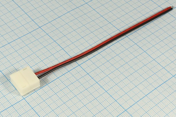 Коннектор MONO 10мм (14см-разъем); №13319 шнур пит СДлент гн 2C-2L\0,14м\\144-027 Коннектор MONO 10мм (14см-разъем); №13319 шнур пит СДлент гн 2C-2L\0,14м\\144-027