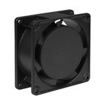 Вентилятор 220В ExeGate EX08025BAT (80x80x25 мм, 2-Ball (двойной шарикоподшипник), алюминиевый корпу