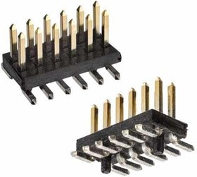 M50-3610642R, Headers &amp; Wire Housings 06+06 DIL SMT P/HDR W/PEGS T/R