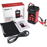 Тестер АКБ с функцией восстановления, зарядное устройство, 3 в 1 iCartool IC-107 Тестер АКБ с функцией восстановления, зарядное устройство, 3 в 1 iCartool IC-107