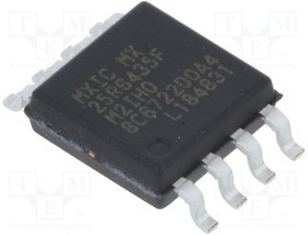 MX25R6435FM2IH0, Память NOR Flash, 64Мбит, serial, 80МГц, 1,65-3,6В, SOP8