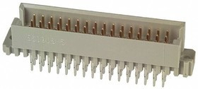 5650918-5, DIN 41612 Connectors R/2 PIN VRT ABCX16C L2 PFIT