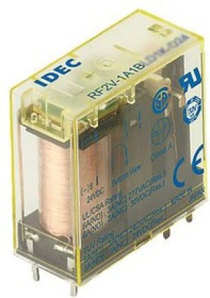 RF2V-1A1BD1-D24, Реле питания, SPST-NC, SPST-NO, 24 В DC, 6 А, RF2, Сквозное Отверстие, Без Защелки RF2V-1A1BD1-D24, Реле питания, SPST-NC, SPST-NO, 24 В DC, 6 А, RF2, Сквозное Отверстие, Без Защелки