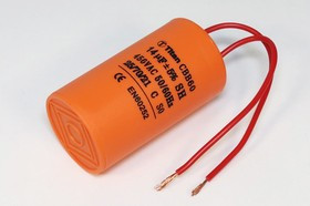 Конденсатор пусковой, емкость 14 мкФ, 450~В, размер 37x70, номинальное отклонение: 5, рабочая темпер Конденсатор пусковой, емкость 14 мкФ, 450~В, размер 37x70, номинальное отклонение: 5, рабочая темпер